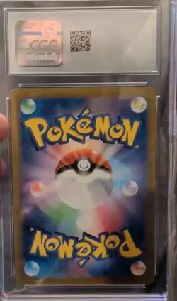CGC 10 2023 Pokemon Mew ex Special Art Rare Shiny Treasure Ex Holo #347/190 - Image 2