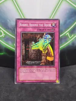 Yugioh Barrel Behind the Door PGD-095 Super Rare 1st Edition NM - Image 1