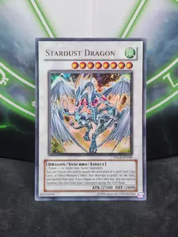 Yugioh Stardust Dragon TDGS-EN040 Ultra Rare LP - Image 1