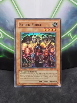Yugioh Exiled Force LOD-023 Super Rare 1st Edition NM - Image 1
