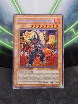 Yugioh Volcanic Doomfire CT04-EN004 Secret Rare Limited Edition VLP - Image 1