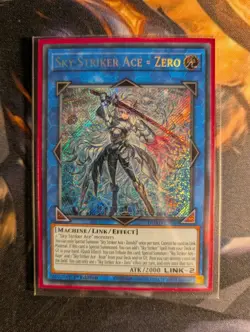 Yu-Gi-Oh! Sky Striker Ace Zero DUAD-EN049 Secret Rare Near Mint Condition - Image 1