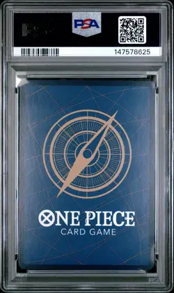 2024 ONE PIECE ST01 007 OP06 WINGS OF THE CAPTAIN NAMI TREASURE RARE PSA 10 - Image 2