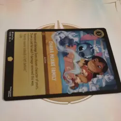 Disney Lorcana TCG Ohana Means Family 32/204 Winterspell Foil - Image 4