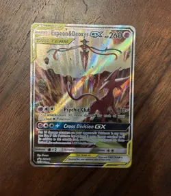 Espeon & Deoxys GX - SM240 - Pokemon Sun & Moon Promo LP plus - Image 3