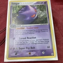 Gengar 5/92 Holo Rare Foil Legend Maker 2006 Nintendo Pokemon TCG Card Vintage - Image 1