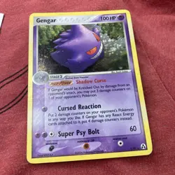 Gengar 5/92 Holo Rare Foil Legend Maker 2006 Nintendo Pokemon TCG Card Vintage - Image 2
