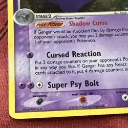 Gengar 5/92 Holo Rare Foil Legend Maker 2006 Nintendo Pokemon TCG Card Vintage - Image 4