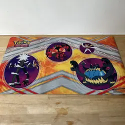 Pokemon Ultra Beasts GX PLAYMAT Buzzwole, Xurkitree, Guzzlord, Kartana Mouse Pad - Image 1