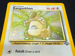 POKEMON TCG KANGASKHAN 5/64 JUNGLE RARE HOLO VERY GOOD CONDITION NO PLAY - Image 3