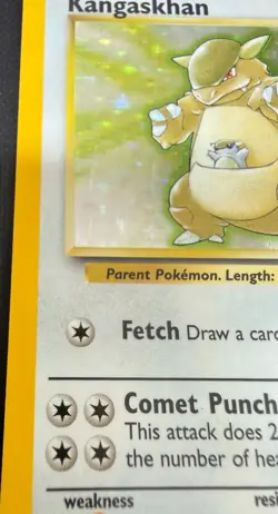 POKEMON TCG KANGASKHAN 5/64 JUNGLE RARE HOLO VERY GOOD CONDITION NO PLAY - Image 4