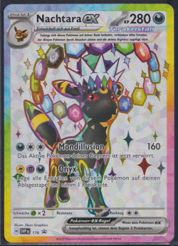 Nachtara EX SVP 176 - Karmesin Purpur Black Star Promo - DE - NM - Pokemon TCG - Image 1