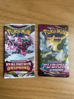 Pokemon Booster Fusions Angriff Verlorener Ursprung OVP Sealed Neu Deutsch - Image 1