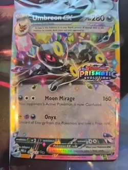 Pokemon TCG Umbreon ex - 060/131 (Prismatic Evolutions Stamp) Promo Card SEALED - Image 5