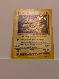 Electabuzz #2 - Black Star Promo Movie Pokemon Card - MP - Image 2