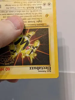 Electabuzz #2 - Black Star Promo Movie Pokemon Card - MP - Image 5