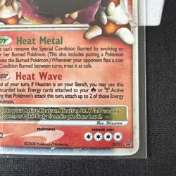 Pokemon TCG Heatran LV X Promo Holo Pokemon Promos DP31 Holo Promo Promo - Image 4