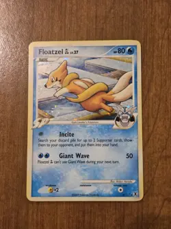 Pokemon Platinum Rising Rivals #4 Floatzel - Image 1