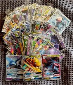 x61 BULK Pokemon GX EX V Cards CHINESE Various Sets DRAGONITE LATIAS + MORE NM M - Image 1