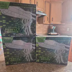 3 x Pokemon TCG Perfect Order Pokemon Center ETB (Brand New & Sealed) - Image 1