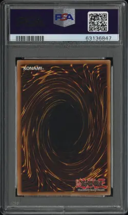 2003 YU-GI-OH MAGICIAN'S FORCE 1ST ED MFC-000 DARK MAGICIAN GIRL SR PSA 9 *566 - Image 2