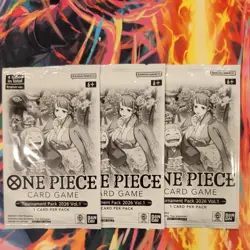 One Piece TCG Tournament Pack 2026 Vol.1 (3 packs) - Image 1