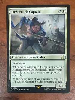 Lossarnach Captain MTG Magic the Gathering Card NM Near Mint LTC - Image 1