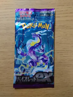 Pack Pokemon Card Scarlet & Violet Violet ex sv1V Sealed Japanese - Image 1