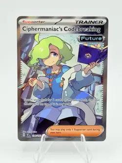Ciphermaniac's Codebreaking 198/162 Ultra Rare Temporal Forces Pokemon Card - Image 1