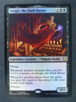 Sengir the Dark Baron Promo Foil - Mtg Magic Cards #QB - Image 1