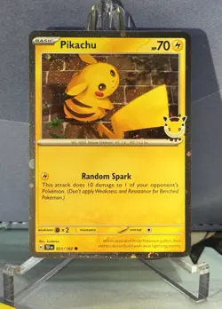 🌀Pikachu 051/162 Holo Stamped Pokemon Day 2026 Promo Pokemon Card - Swirled🌀 - Image 5