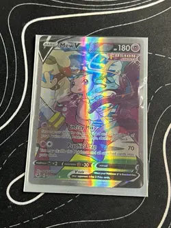 Mew V 251/264 Full Art Fusion Strike Pokemon Card Ultra Rare NM - Image 1