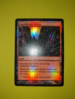 FOIL Smoldering Spires x1 Worldwake 1x Magic the Gathering MTG - Image 1