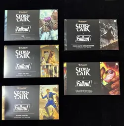 Magic the Gathering Secret Lair Fallout: SEALED Complete Set (TRADITIONAL FOIL) - Image 1