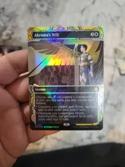 Akroma's Will Foil Mythic MTG Secrets of Strixhaven Mythical Archives Magic Nice - Image 1