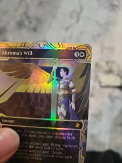 Akroma's Will Foil Mythic MTG Secrets of Strixhaven Mythical Archives Magic Nice - Image 4