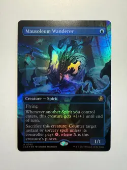 Mausoleum Wanderer (Borderless) 305 MTG Innistrad Remastered Foil - Image 1