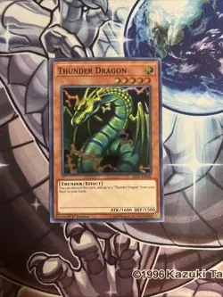 (YCL) Yugioh! Thunder Dragon - HISU-EN046 - Super Rare - 1st Edition VLP - Image 1