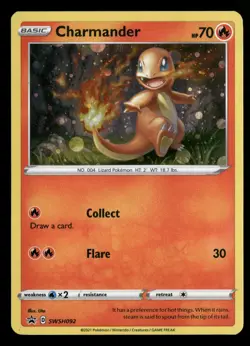 Charmander - SWSH092 SWSH: Sword & Shield Promo Cards Pokemon TCG Holo - Image 1