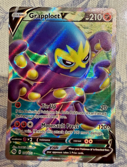 Pokemon TCG Champions Path Holo Grapploct V (Full Art) 72/73 - Image 1