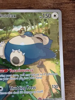 2023 Pokemon TCG - S&V 151 - SVP051 Snorlax - Pokemon Center Stamped Promo - Image 2