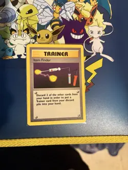 Pokemon 1999 TCG Trainer Item Finder 74/102 Base Set Unlimited Rare. - Image 1