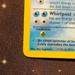 Poliwrath Unlimited Holo Rare Pokemon TCG Base Set 13/102 LP - Image 5