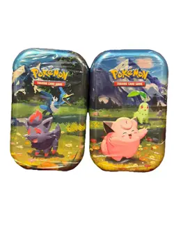 🔥NEW 2x Pokemon TCG: Ascended Heroes Mini Tins Factory Sealed Zorua & Clefairy - Image 1