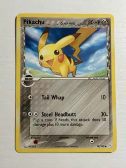 Pokemon Holon Phantoms Pikachu (Delta Species) 79/110 Common VLP - Image 1