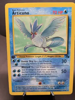 Pokemon TCG 1st Edition Legendary Birds Fossil Non Holo Rare Lot WOTC VTG 1999 - Image 2