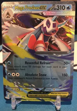 Mega Froslass ex 047/217 Double Rare ME: Ascended Heroes Pokemon NM - Image 1