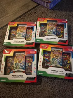 Pokemon TCG First Partner Illustration Collection Series 1 Sealed box ENGLISH - Image 1
