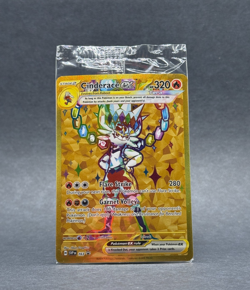 Pokemon - 163 Cinderace ex SV Scarlet & Violet Black Star Promo Sealed NM TCG - Image 1