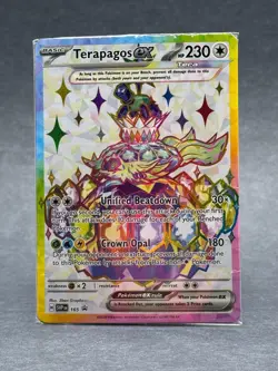 Pokemon - 165 Terapagos ex SV Scarlet & Violet Promo Full Art Holo SEALED NM TCG - Image 1